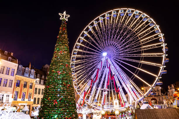 Marché de Noël de Lille, parmi les plus beaux marchés de Noël Nord-Pas-De-Calais.