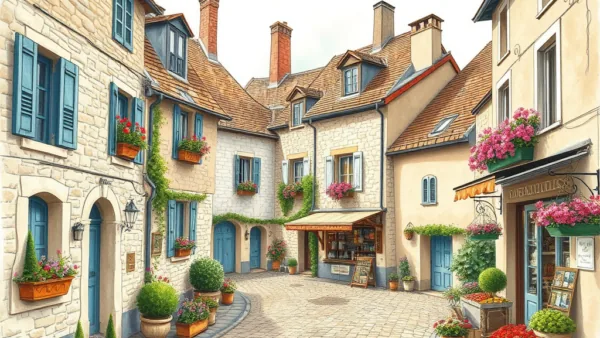 10 villages gourmands à visiter en France : escapade authentique entre terroir et douceur de vivre