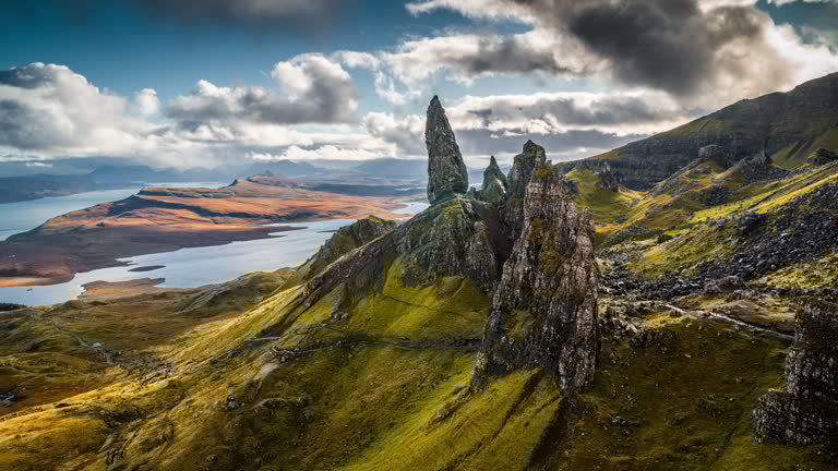 Les highlands, paysages incroyables à découvrir lors d'un road trip en Ecosse.