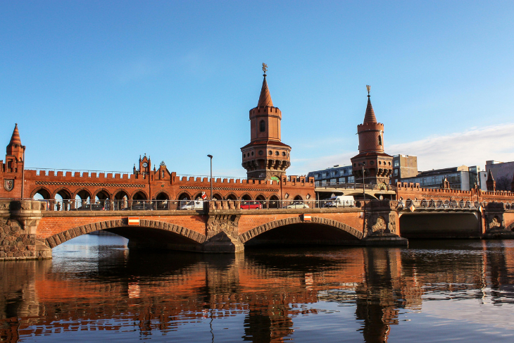 Oberbaumbrücke, pont de Berlin.