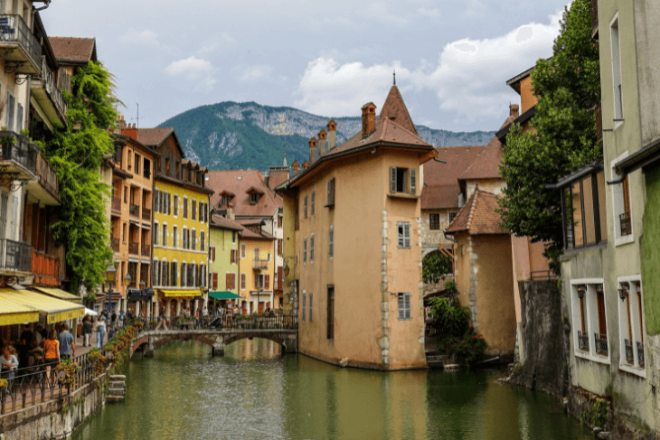 Vieux centre pour visiter Annecy en 1 jour.