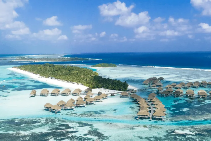 Les maldives, destination où partir en décembre. 