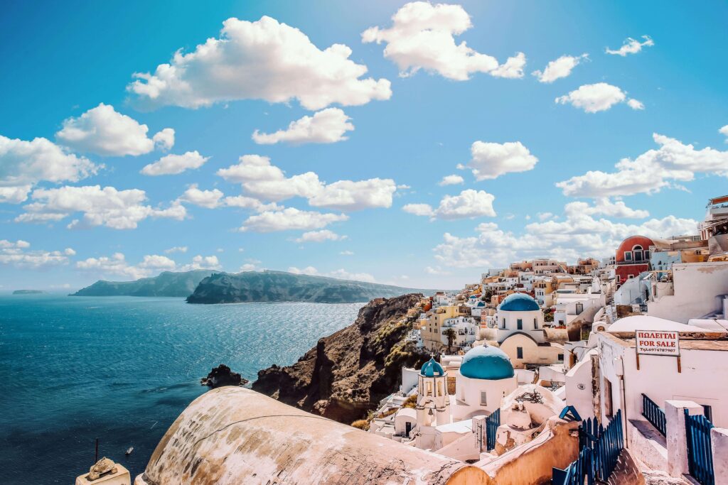 Grèce, destination où partir en septembre. 