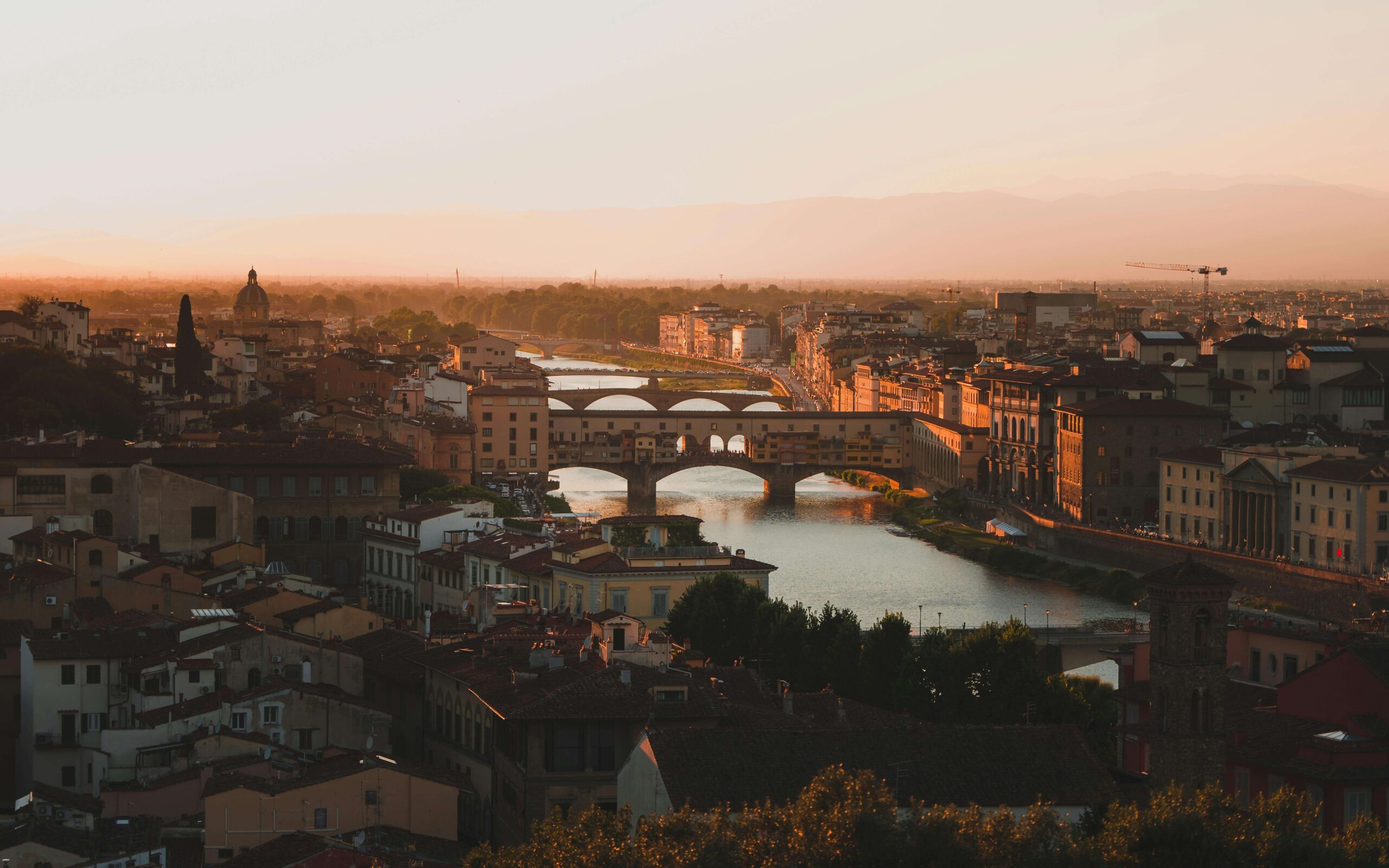Vue de la ville, pour illustrer Visiter Florence.