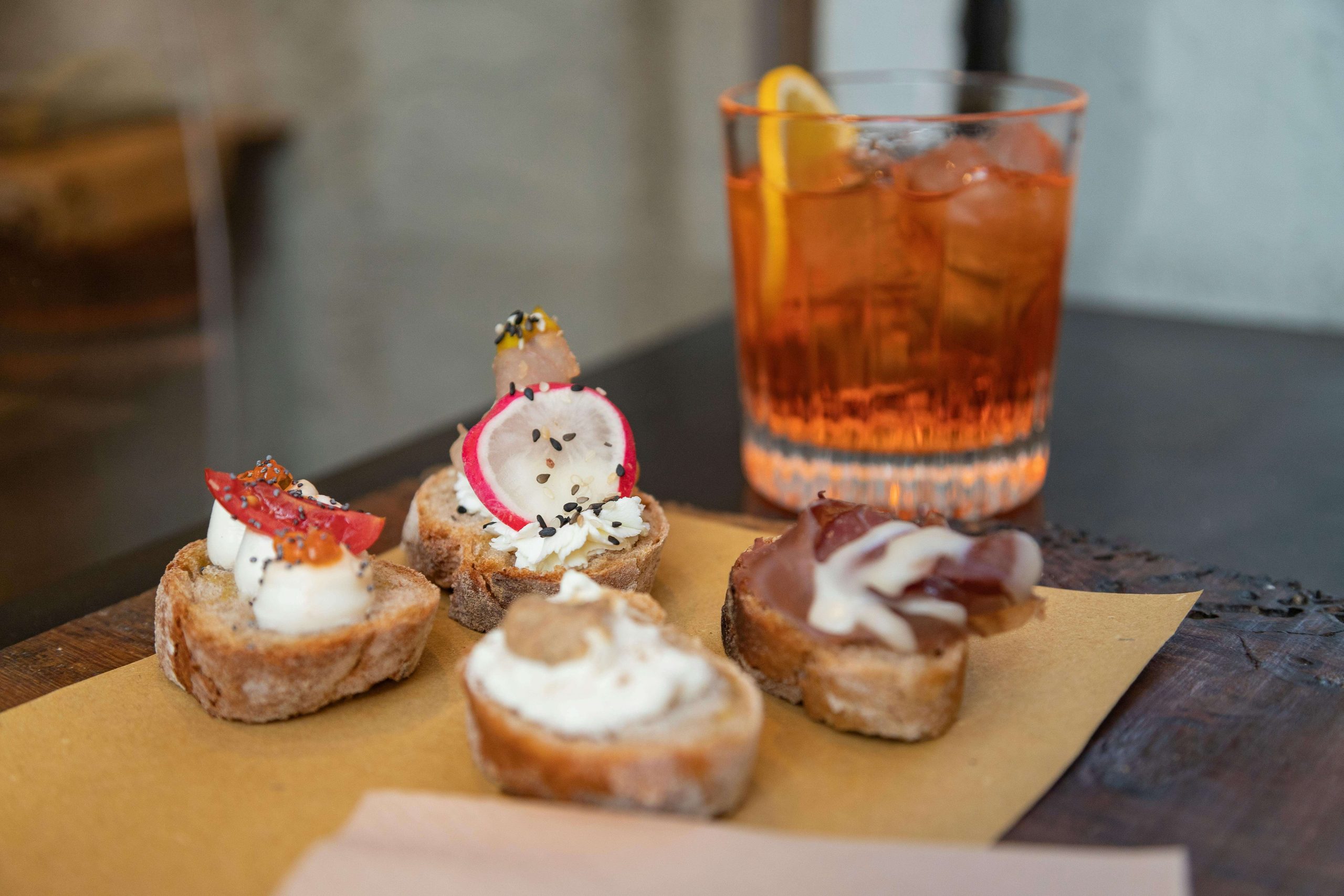 Aperitivo à Milan.