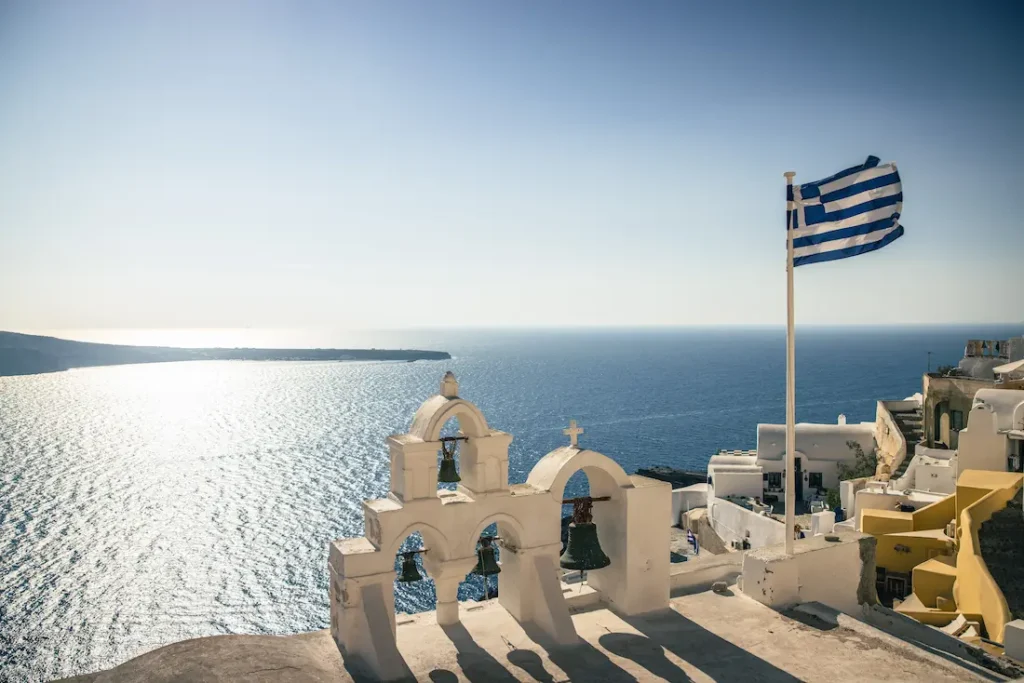 Grèce, destination où partir 1 semaine en septembre.